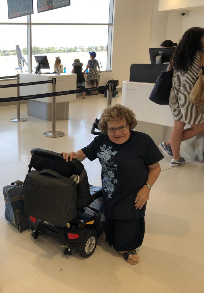 scooter at airport